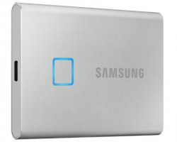 Samsung Portable T7 Touch 500GB srebrni eksterni SSD MU-PC500S