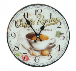 Zidni sat Caffe Roma 30cm ( 203087 )