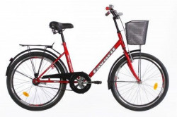 CITY Bicikla Adriatic 24" bordo ( 460002 )
