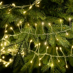 Fairy svetlosni venac, srebrni kabl, 700 led, toplo bela ( KDC 711 )