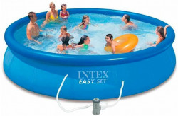 Intex Easy Pool okrugli bazen na naduvavanje + filter pumpa 457x84 cm ( 28158 )