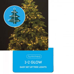 Novogodišnji ukrasi - Led rasveta za jelku 180cm 171L Classic Bela 1-2 Glow ( 49.5466 )
