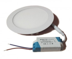 Spectra 12W Ugradni - plafonjera okrugla 6500K 960lm ( PANU12CWO/Z )