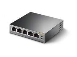 TP-Link TL-SG1005P PoE Gigabit Switch 5x Gigabit port (4x PoE port), 56W PoE napajanje, metalno kuciste