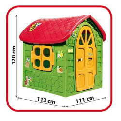 Dečiji komplet MEGA za dvorište (Mega) Kućica + Set 7u1 + Klackalica + Trambolina