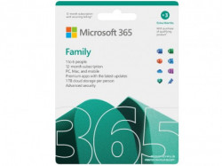 Microsoft licenca retail microsoft 365 familyP8/ 32bit/64bit/ English/5 korisnika/1 godina ( 6GQ-01561 )