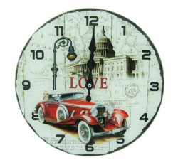 Zidni sat Love Oldtimer R30cm ( 203189 )