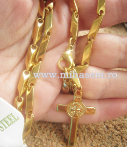 Lant +medalion INOX ( otel inoxidabil ) cod mihasem325