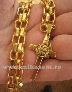 Lant +medalion INOX ( otel inoxidabil ) cod mihasem205