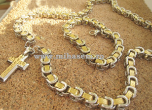 SET Lant +medalion+ bratara INOX ( otel inoxidabil ) cod mihasem241