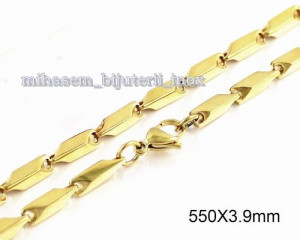 Lant INOX placat ( otel inoxidabil ) cod mihasem357