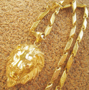 Lant+medalion INOX placat ( otel inoxidabil ) cod mihasem082