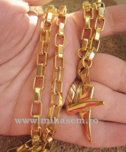 Lant +medalion INOX ( otel inoxidabil ) cod mihasem234