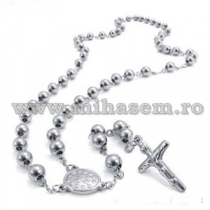ROZARIU INOX ( otel inoxidabil ) cod mihasem108