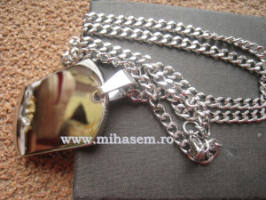 Lant +medalion INOX ( otel inoxidabil ) cod mihasem318