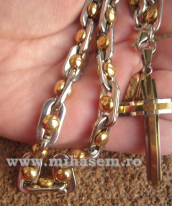 Lant +medalion INOX ( otel inoxidabil ) cod mihasem237