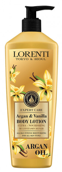 Lorenti body lotion argan and vanilla 400 ml