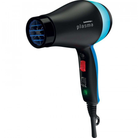 Gamma Plasma hairdryer black/blue 2200W