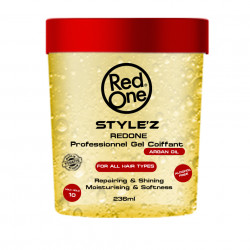 REDONE STYLE Z PROFESSIONAL HAIR GEL (ARGAN OIL) 236ml