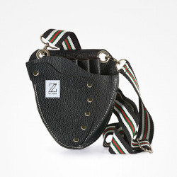 ZZUTI44445 BARBER'S CARTRIDGE BELT BLACK GLAMOROUS MAN