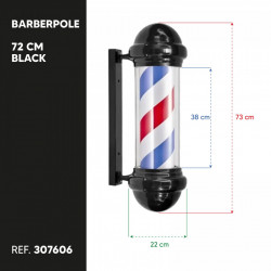 Barberpole 72 cm Black