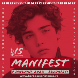 Spectator Turneul Campionilor 2023 - Manifest - Art is Infinite Edition - 8 Ianuarie 2023 - Bucuresti