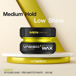 VASSO HAIR STYLING WAX PASTE (APEX) 150 ML