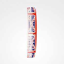 ZZPEI44489 STRAIGHT PIN DOUBLE COMB UNION JACK LINE N.4