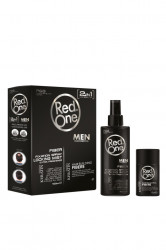 REDONE HAIR FIBER TOPIC SET- BLACK 100ml + 12gr