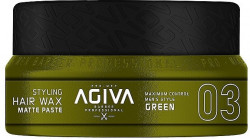 Agiva Styling Hair Wax Matte Paste - Green 90 mL