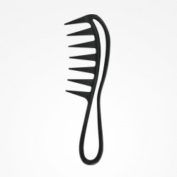 BFPEI43818 WIDE-TEETH HANDLE COMB ERGO CARBON LINE N.024