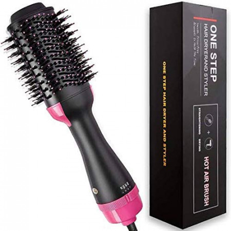 Perie fixa 3in1 cu Aer Cald, 1000 W, One Step 3 in 1