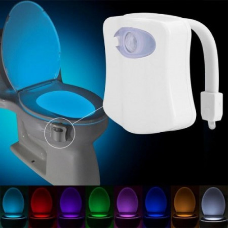 LED PENTRU WC CU SENZOR DE MISCARE