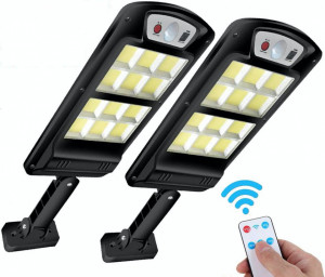 PACHET 2X LAMPA SOLARA TIP STRADAL 240 LED 45W