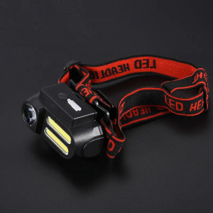 SET 2X Lanterna Frontala LED cu senzor de miscare 611G