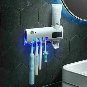DOZATOR PASTA DE DINTI CU STERILIZATOR UV
