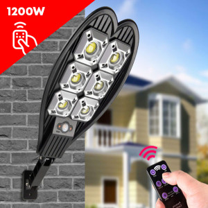 Lampa solara stradala led 6 casete cob