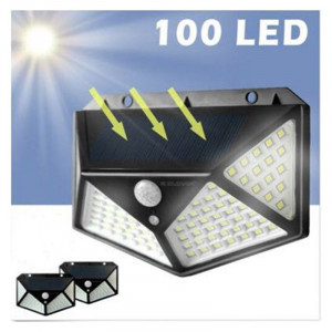 SET 2 LAMPI SOLARE 100 LED-URI