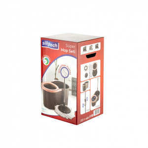 GALEATA CU MOP ROTATIV 360 + DISPENSER DETERGENT CADOU