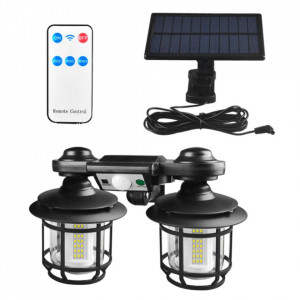 LAMPA SOLARA DECORATIVA 192 LED SMD CU TELECOMANDA JD-2216A
