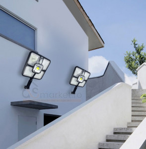 PACHET 2 LAMPI SOLARE - ILUMINARE 220 LED 50W