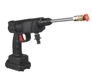 Set pistol presiune cu jet de apa portabil 300W, pe acumulator, baterie 12V (spumare, 2 jeturi), gradina, masina
