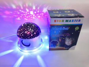 GLOB STELAR CU BOXA BLUETOOTH SI LED