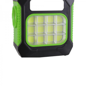 Lanterna multifunctionala JY978, panou solar, USB, 10W