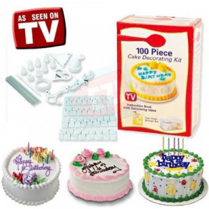 SET 100 PIESE DECORAT PRAJITURI