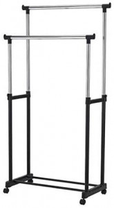 SET 2 X STENDER METALIC PENTRU HAINE SI UMERASE