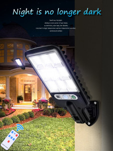 Set 8 x Lampi Solare de Perete 50w cu Senzor de Miscare