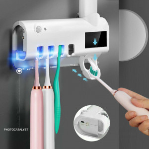 DOZATOR PASTA DE DINTI CU STERILIZATOR UV