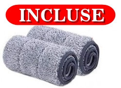 GALEATA CU MOP PLAT SI STORCATOR + 2 LAVETE MICROFIBRA