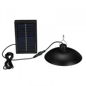 LAMPA SOLARA CU ABAJUR ȘI TELECOMANDA